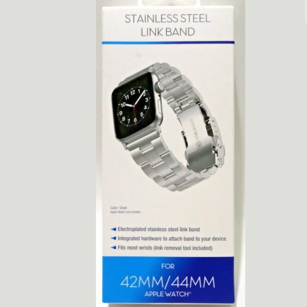 💜StainlessSteel LinkBand for 42MM/44MM AppleWatch